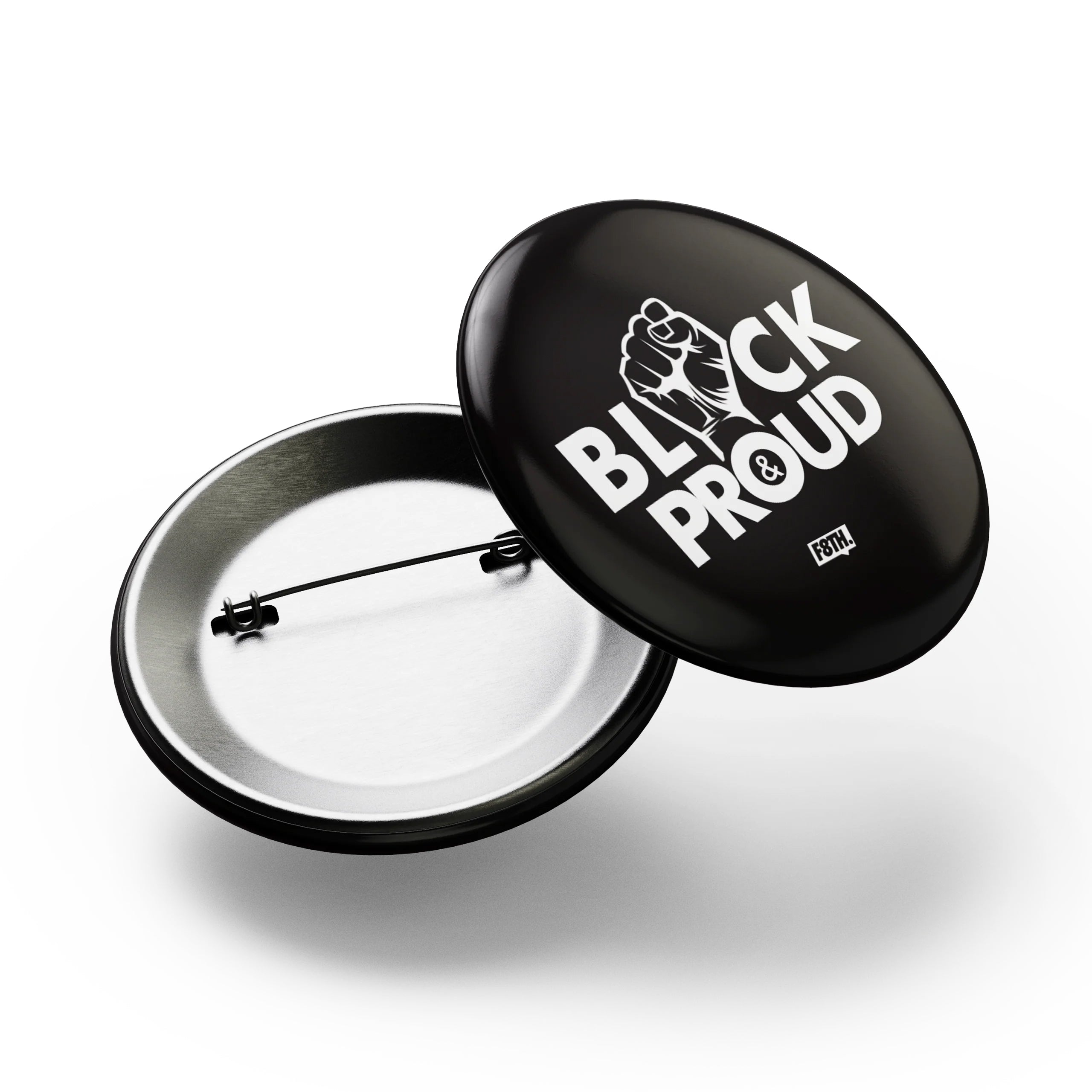 F8TH | Black & Proud Buttons